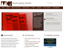 Tablet Screenshot of margaridagrave.com